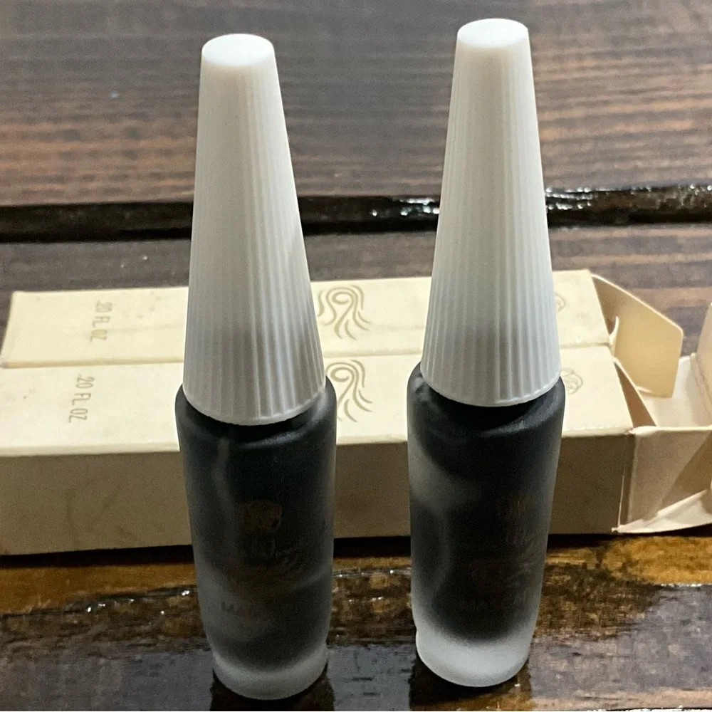 Vintage Lot of 2 Viviane Woodard Black Mascara IOB 1960s Collectible Prop